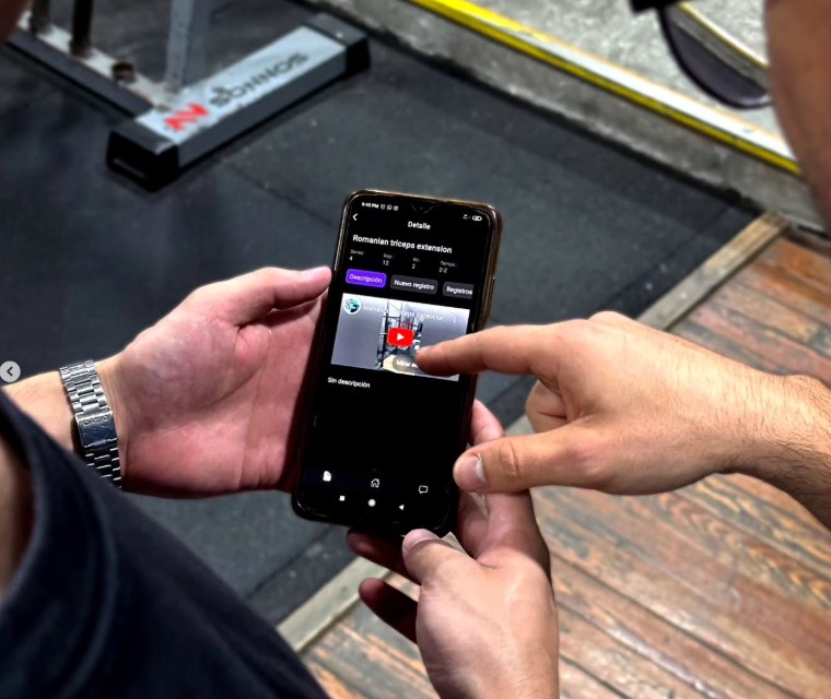 App de entrenamiento HTT